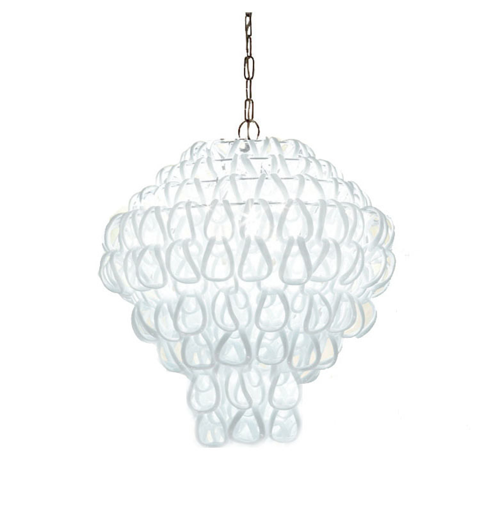 Pendant design lamp Giogali SP 80 A by Vistosi (White)