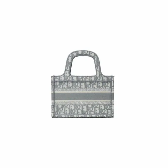 Сумка Dior Book Tote, модель мини-формата серый