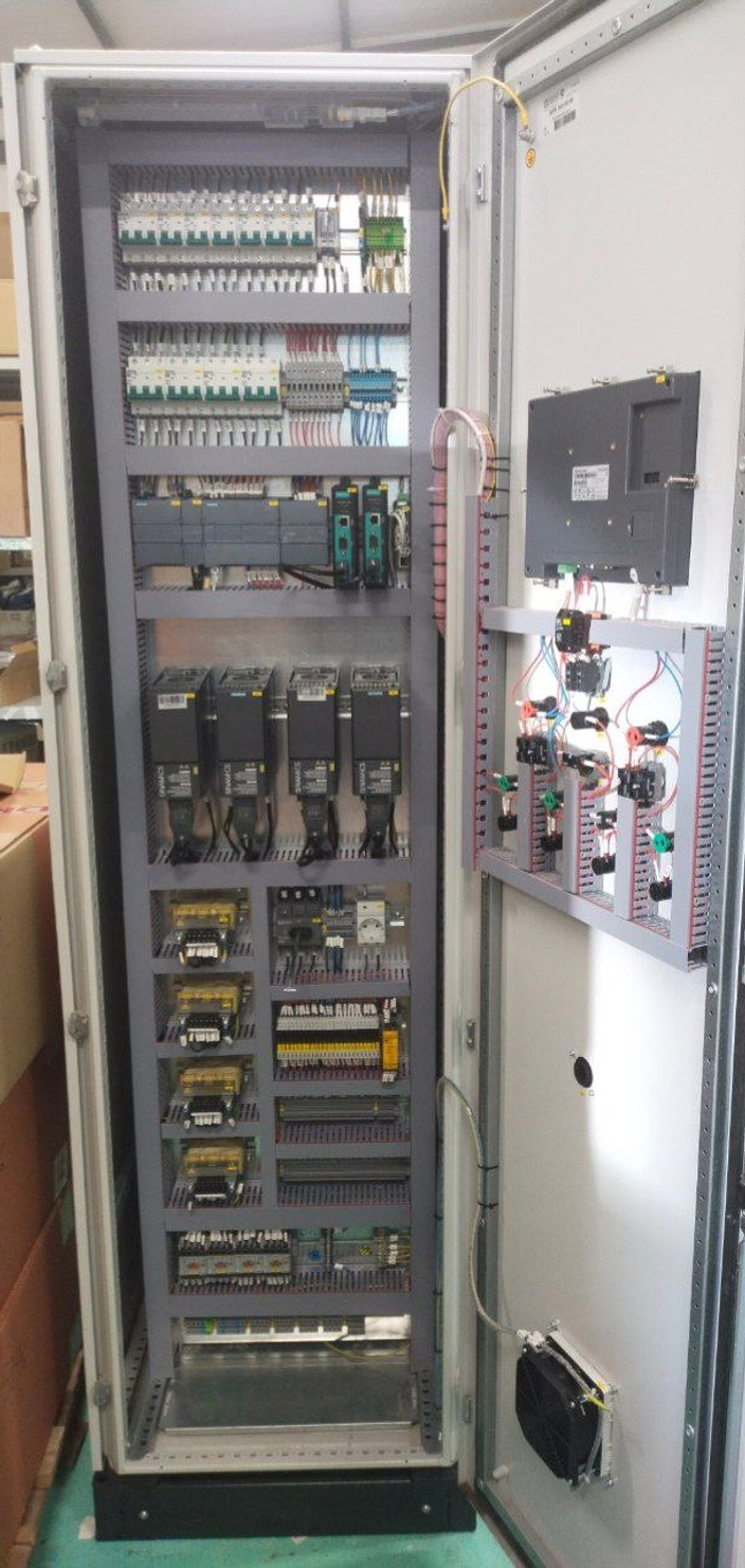 Шкаф управления на ПЧ и ПЛК Siemens