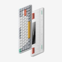 Беспроводная механическая клавиатура QMK Nuphy AIR75v2 Ionic White, RGB, Hot Swap, Moss Switch (AIR75v2-IW-25)