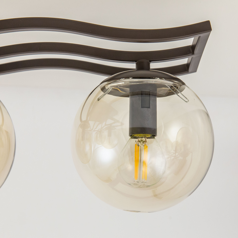 Citilux Бриз CL106235 Люстра потолочная Венге
