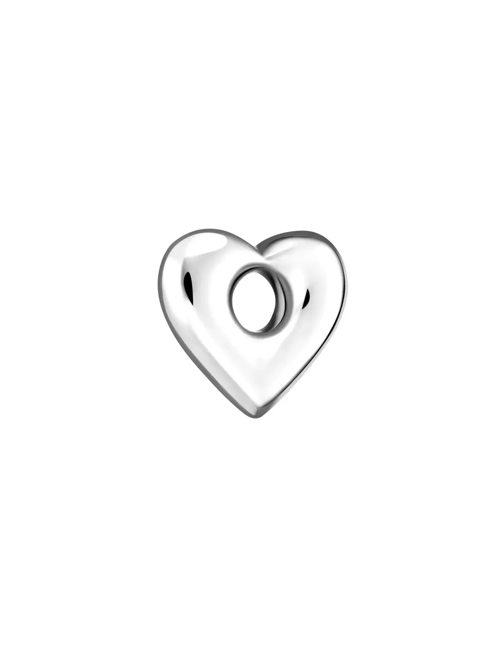 Подвеска Объемное Сердце / Heart puffy