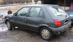 Порог левый Ford Fiesta 1989-1995 (Potrykus)