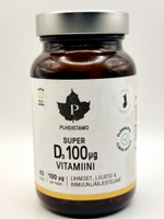 Усиленный комплекс Puhdistamo Super D-Vitamini 60 шт (из Финляндии)