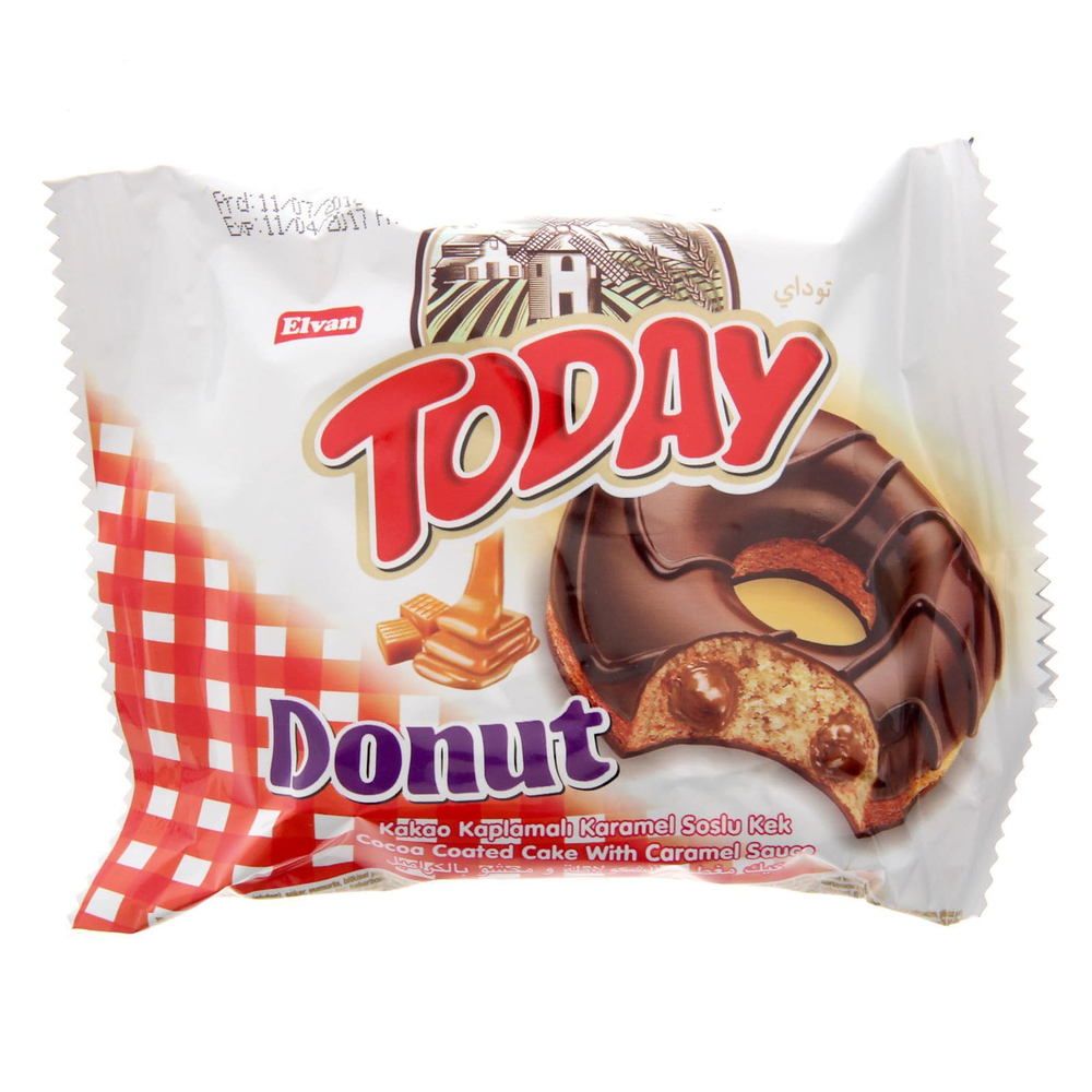 Donut Кексы со вкусом карамели 40/50 гр (24)