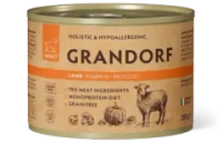 Grandorf 200г Влажный корм для собак, паштет из ягненка с тыквой и брокколи