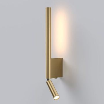 Настенный светодиодный светильник 13W 3000К 40111/LED латунь Sarca Elektrostandard