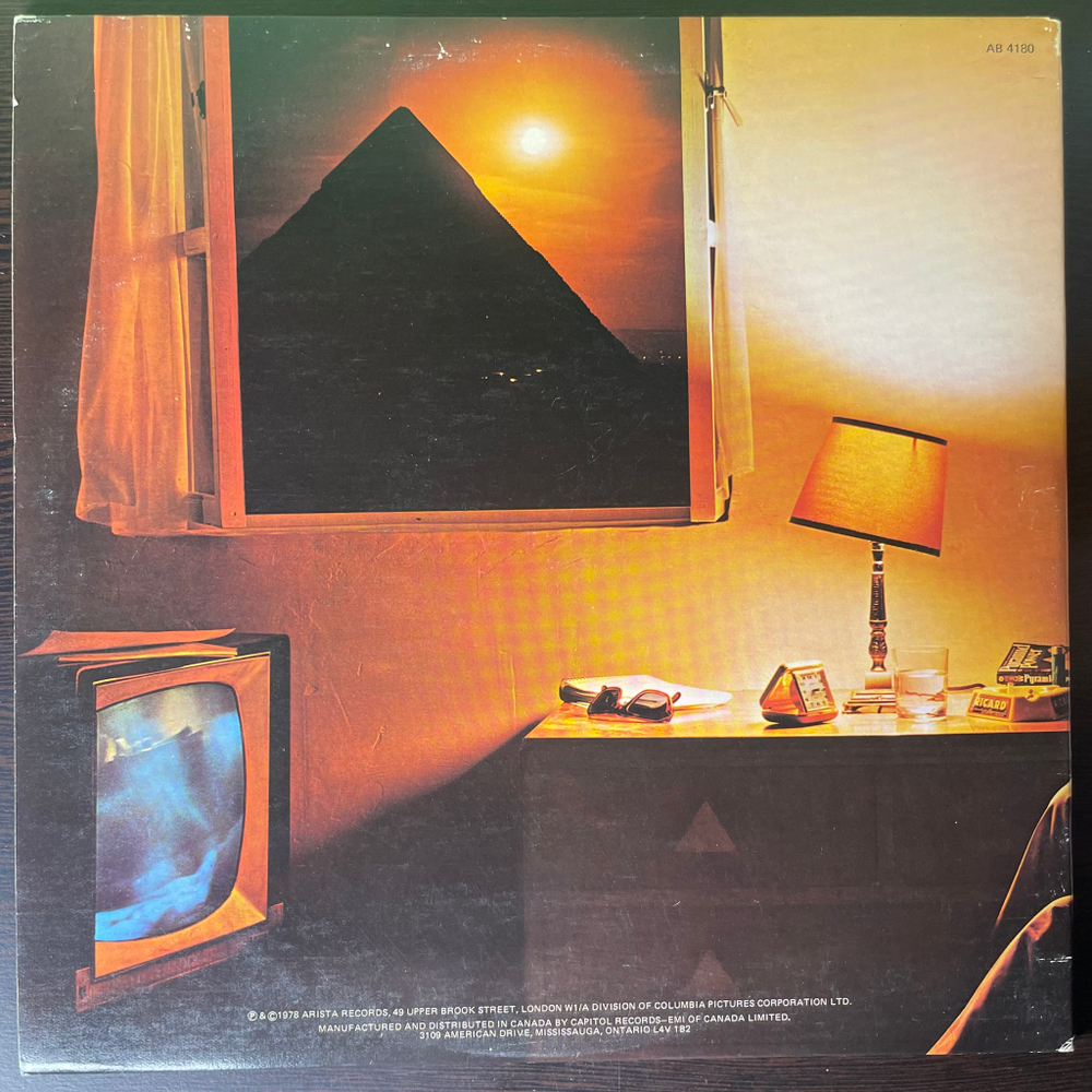 The Alan Parsons Project – Pyramid (Канада 1978г.)