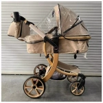 Детская коляска Luxmom 608 2в1 (хаки)
