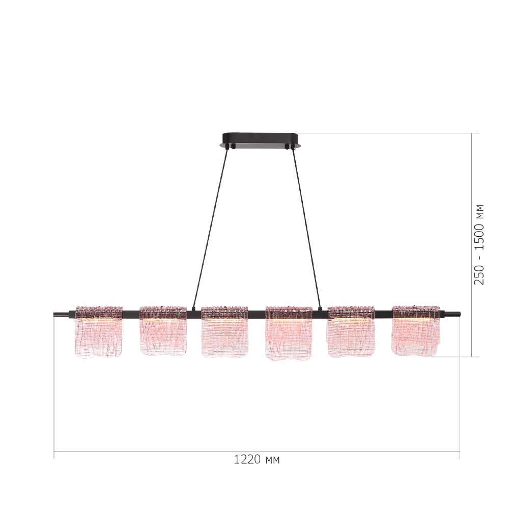 Светильник подвесной VOILE LED 36W 3000K