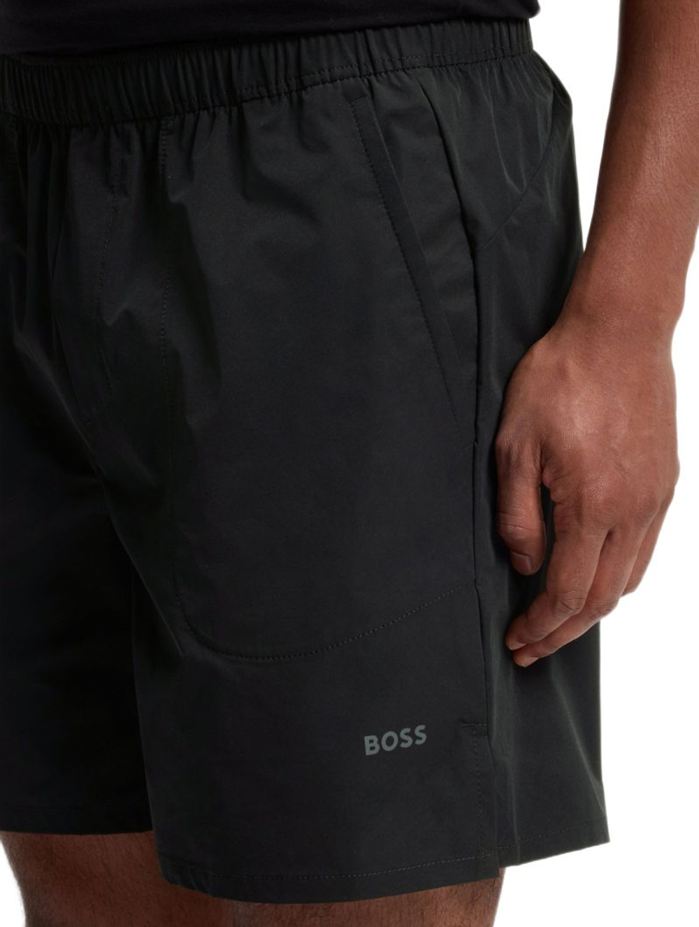 Meskie spodenki tenisowe BOSS Active Quick-dry 7in - black