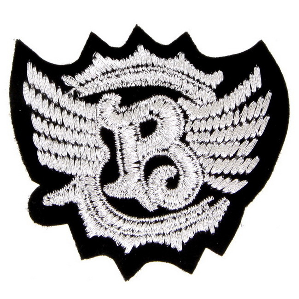 Нашивка "B" с крыльями и короной