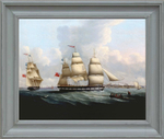 Картина Brookpace Fine Art The ship Juno off Birkenhead (66 x 56 см)