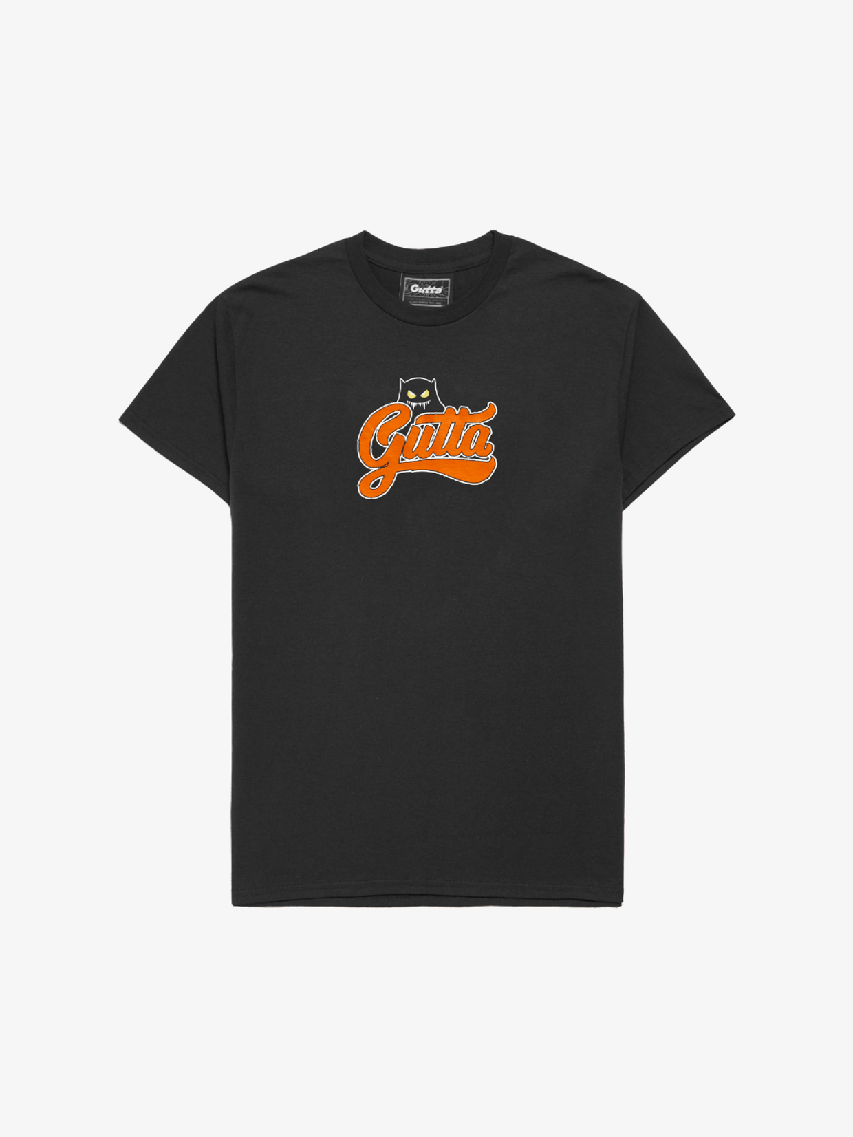 'SCRIPT' BLACK TEE