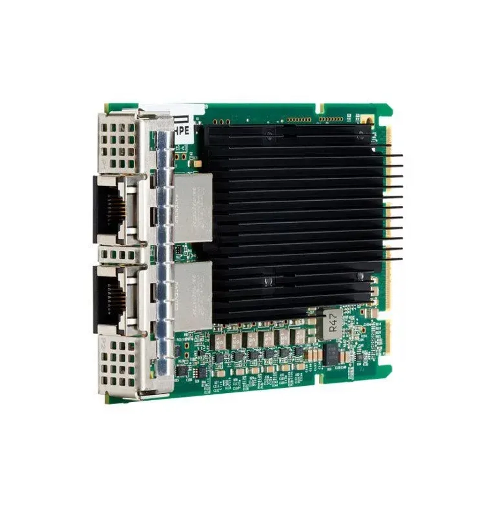 P10097-B21, Сетевой адаптор Broadcom BCM57416 Ethernet 10Gb 2-port BASE-T OCP3 Adapter for HPE