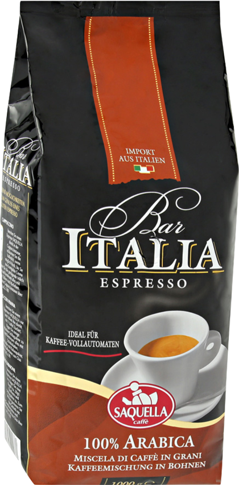 Кофе в зернах Saquella Espresso Bar Italia Arabica 1000 г