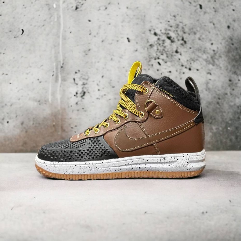 Nike Air Force 1 Lunar • Duckboot Brown