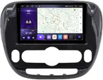 Магнитола для KIA Soul 2 2014-2019 (климат, рамка глянцевая) - Kuberg SF-9740-C QLed+2K, Android 12, Быстрая, CarPlay, 4G SIM-слот
