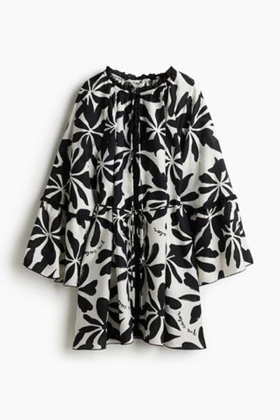 Платье-туника с рукавами-колокол - H&M