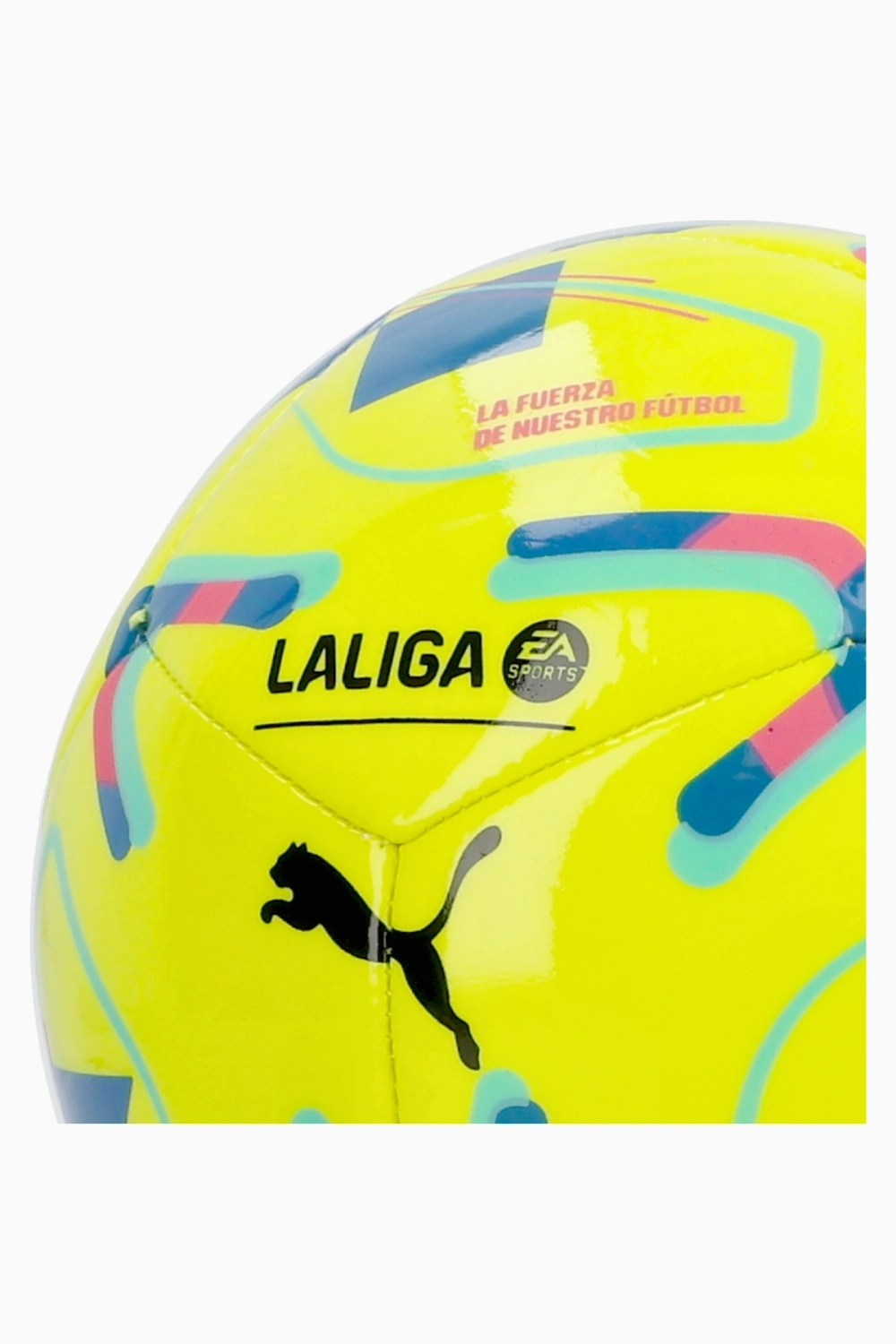 Футбольный мяч Puma Stellar Nitro La Liga Hi-Vis размер 1/Mini - желтый