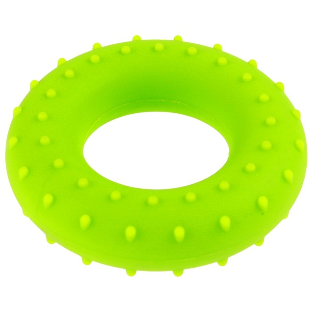 Эспандер кистевой, массажный 7 см, нагрузка 30 кг, цвет зелёный