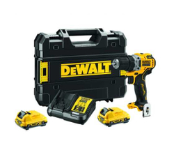 Компактная дрель-шуруповерт DEWALT 12 В XR DCD701D2-QW