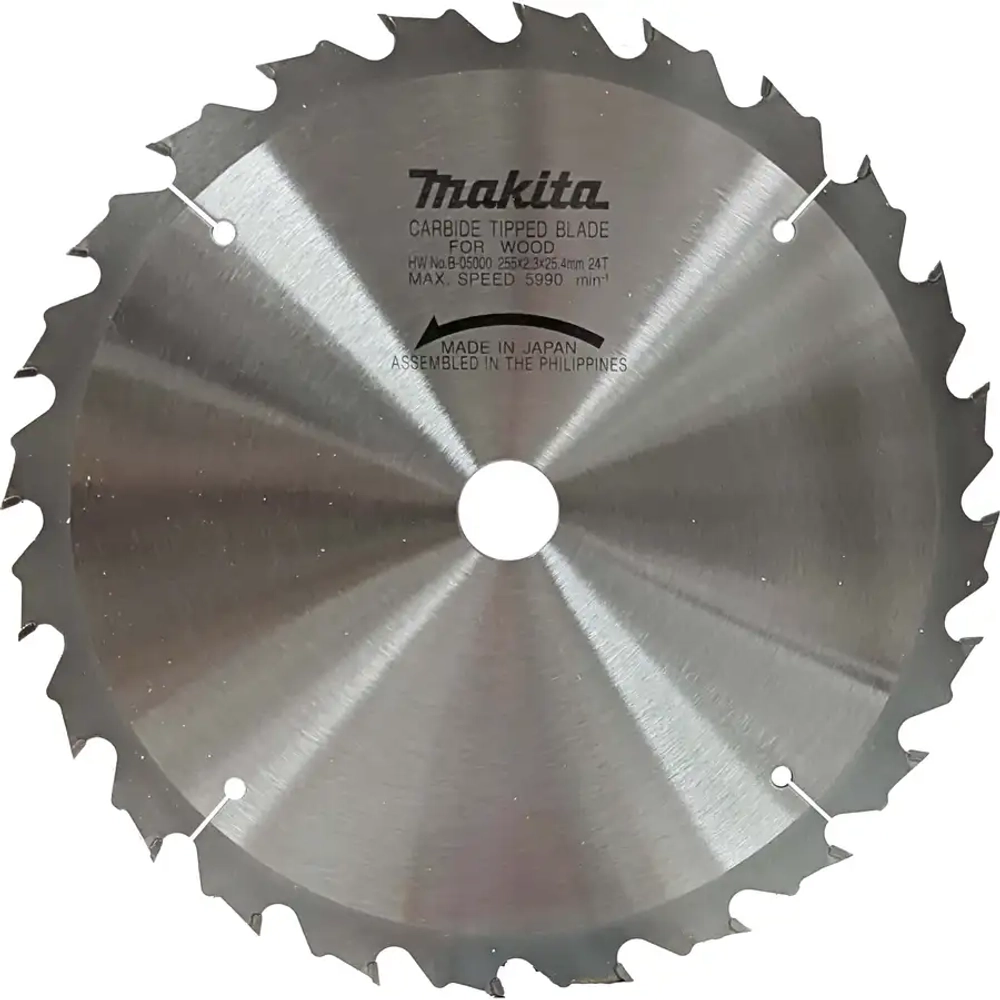 Диск по дереву 255х2,3х25,4мм Makita B-05000