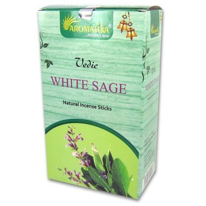 Vedic White Sage Благовоние-масала Белый Шалфей, 15 г