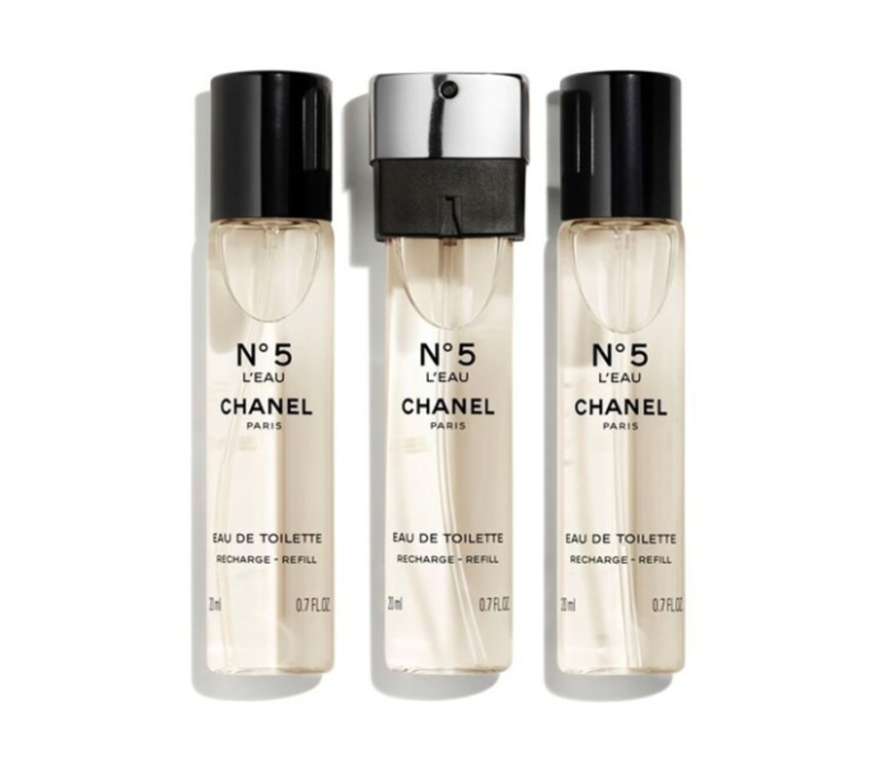 Chanel No5 L'Eau 3x20 мл туалетная вода, рефилл