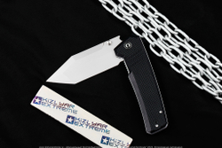 Нож Civivi Bhaltair C23024-1 сталь 14C28N Stonewash рукоять Black G10