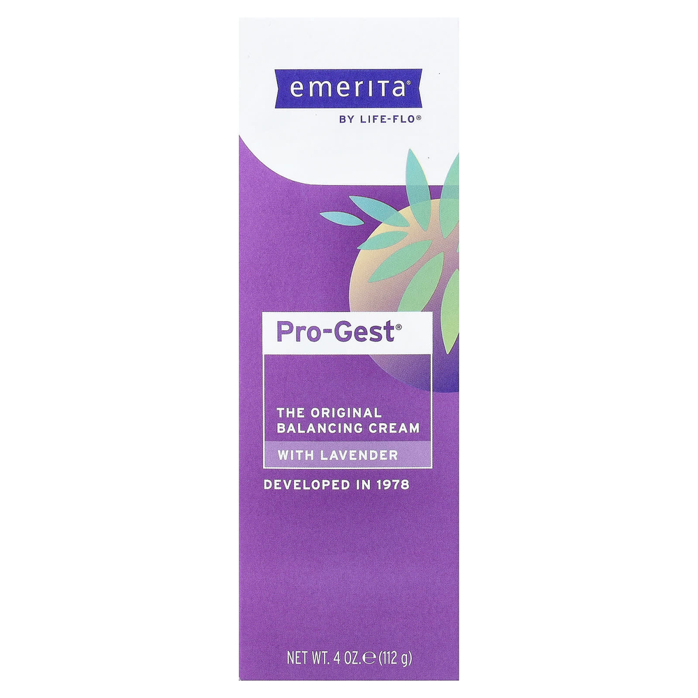 Emerita, Pro-Gest®, балансирующий крем с лавандой, 112 г (4 унции)