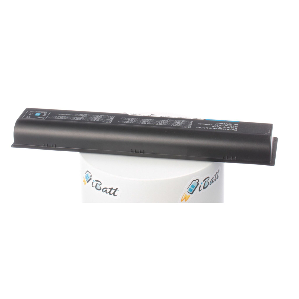 Аккумуляторная батарея iBatt 5200 mAh для ноутбуков HP Compaq HSTNN-DB42, HSTNN-LB42, VE12