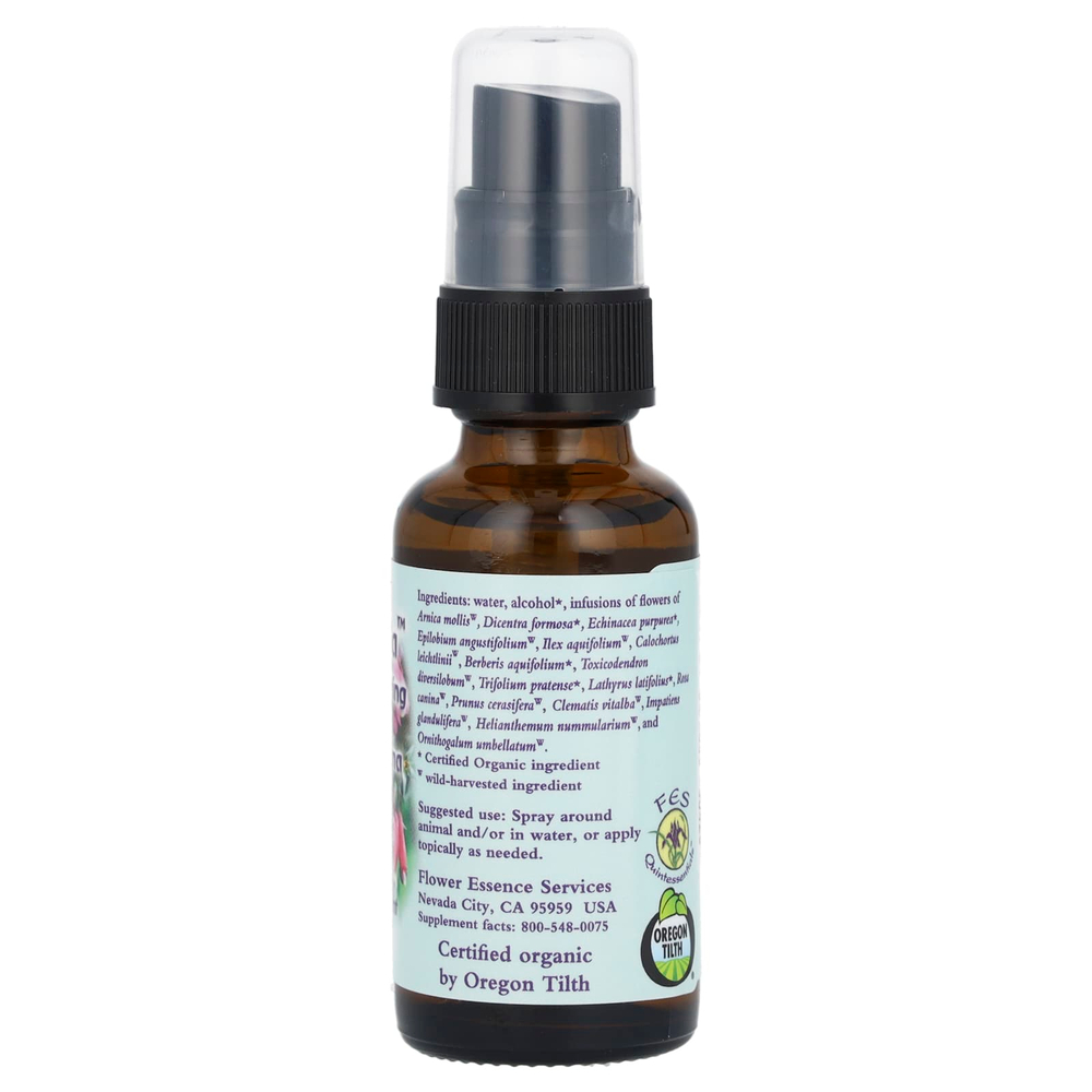 Flower Essence Services, Animal Relief Formula, спрей с цветочной эссенцией, 30 мл (1 жидк. унция)