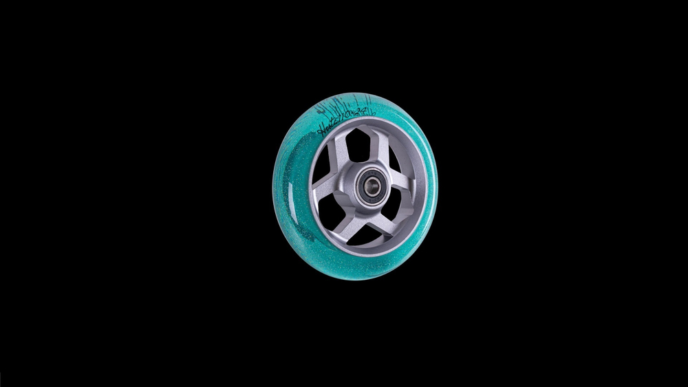 Колесо для самоката X-Treme 110*24мм,  Hosta, изумрудный