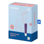 Фиолетовый мини-вибратор 11см Satisfyer Ultra Power Bullet 2 4009605