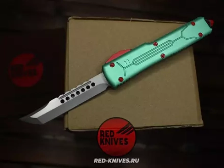 Нож Microtech Ultratech Bounty Hunter H/E Hellhound RK-448 + ЗАПЧАСТИ