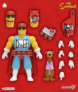 Фигурка Super7 - The Simpsons Duffman Wave 2