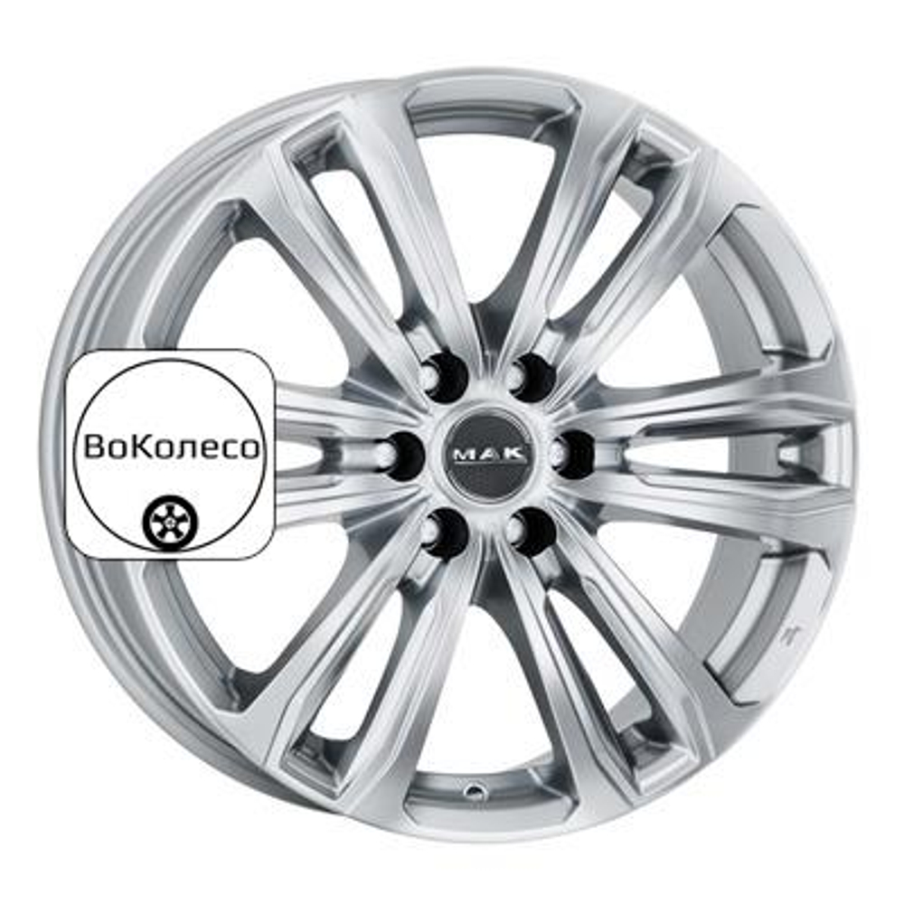 7,5x17/6x114,3 ET45 D66,1 Safari 6 Silver MAK