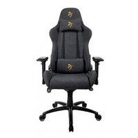 Компьютерное кресло (для геймеров) Arozzi Verona Signature Soft Fabric - Gold Logo (VERNAZZA-SFB-LG)