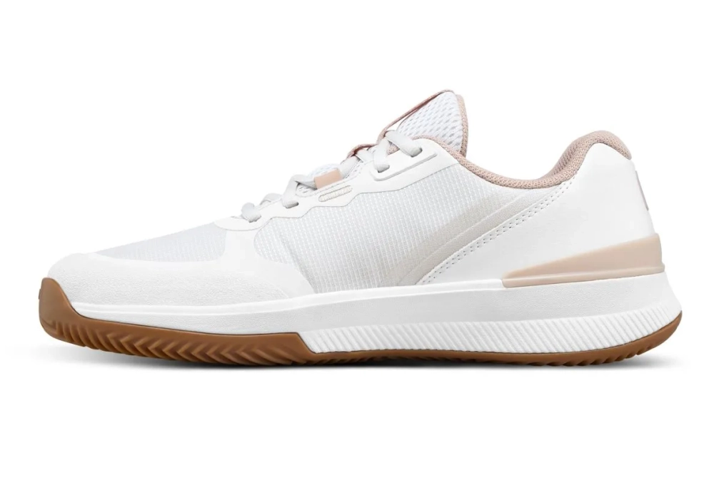 Женские теннисные кроссовки Wilson Intrigue Pro Clay - white/cameo rose/gum