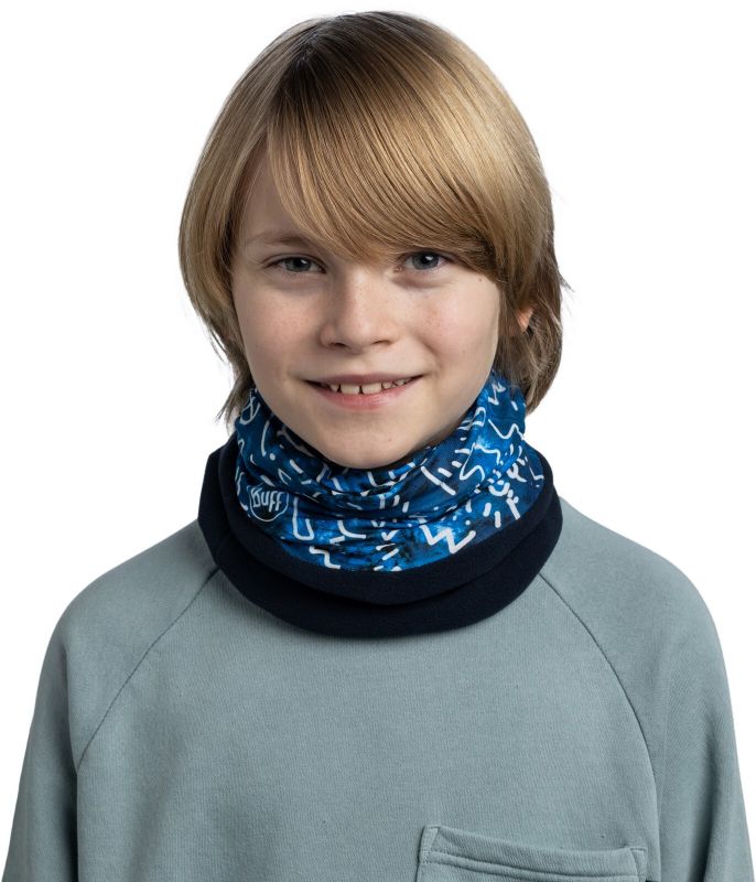 Шарф-труба трансформер детская Buff Polar Tivat Blue Фото 4