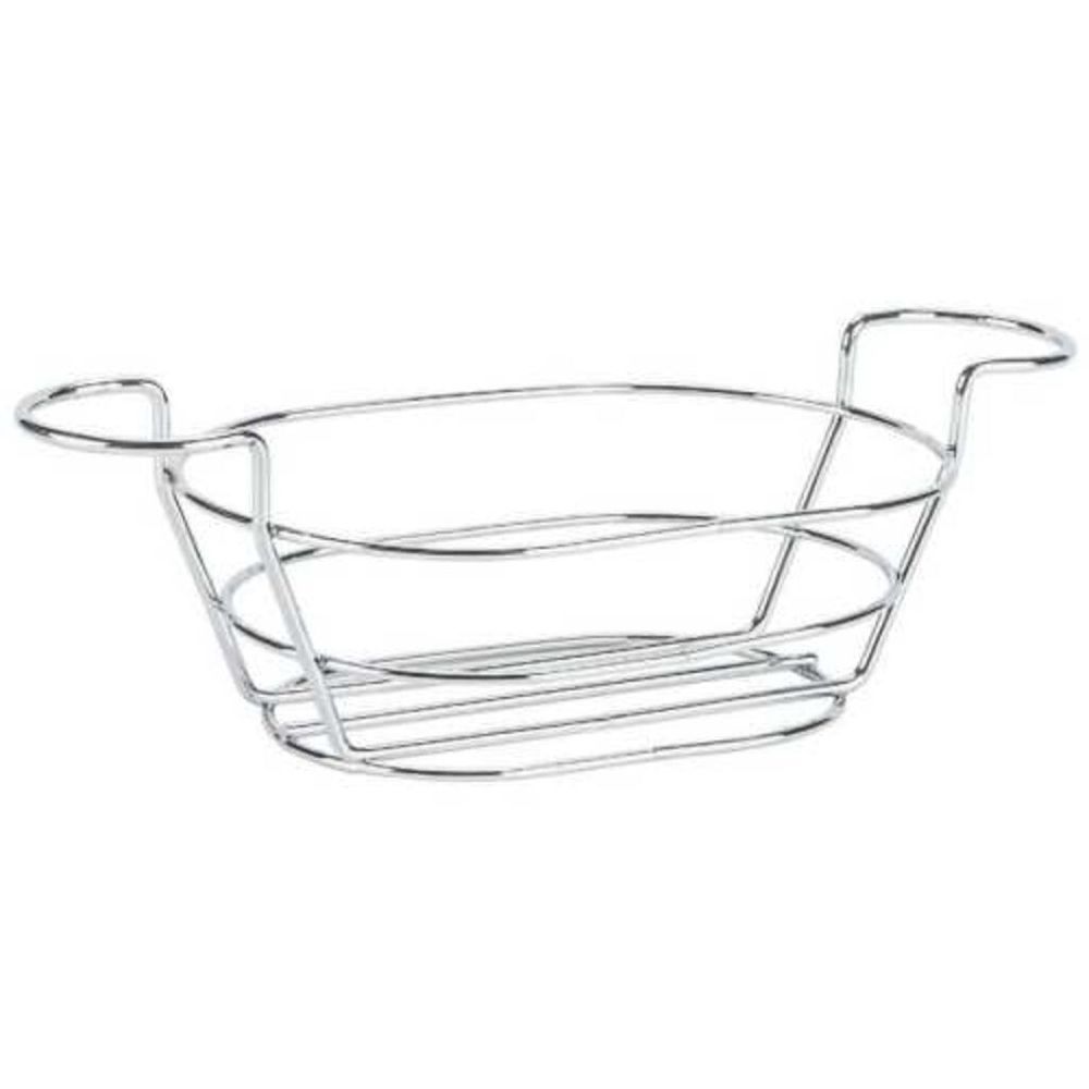 Корзинка для подачи 23*15 см h10 см овальная 2 ручки нерж. P.L. Proff Cuisine