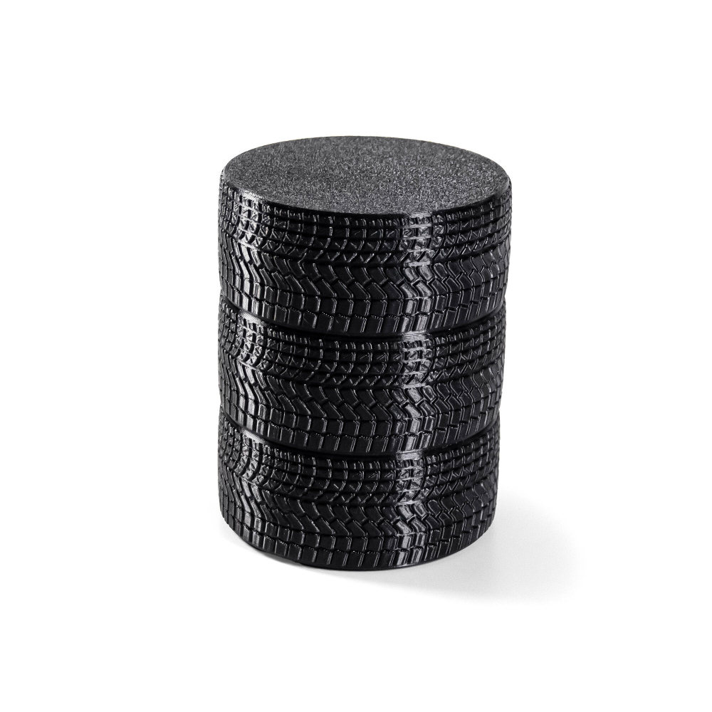 Подставка для карандашей "Автошины Pirelli", высота 10,5 см. 3D печать
