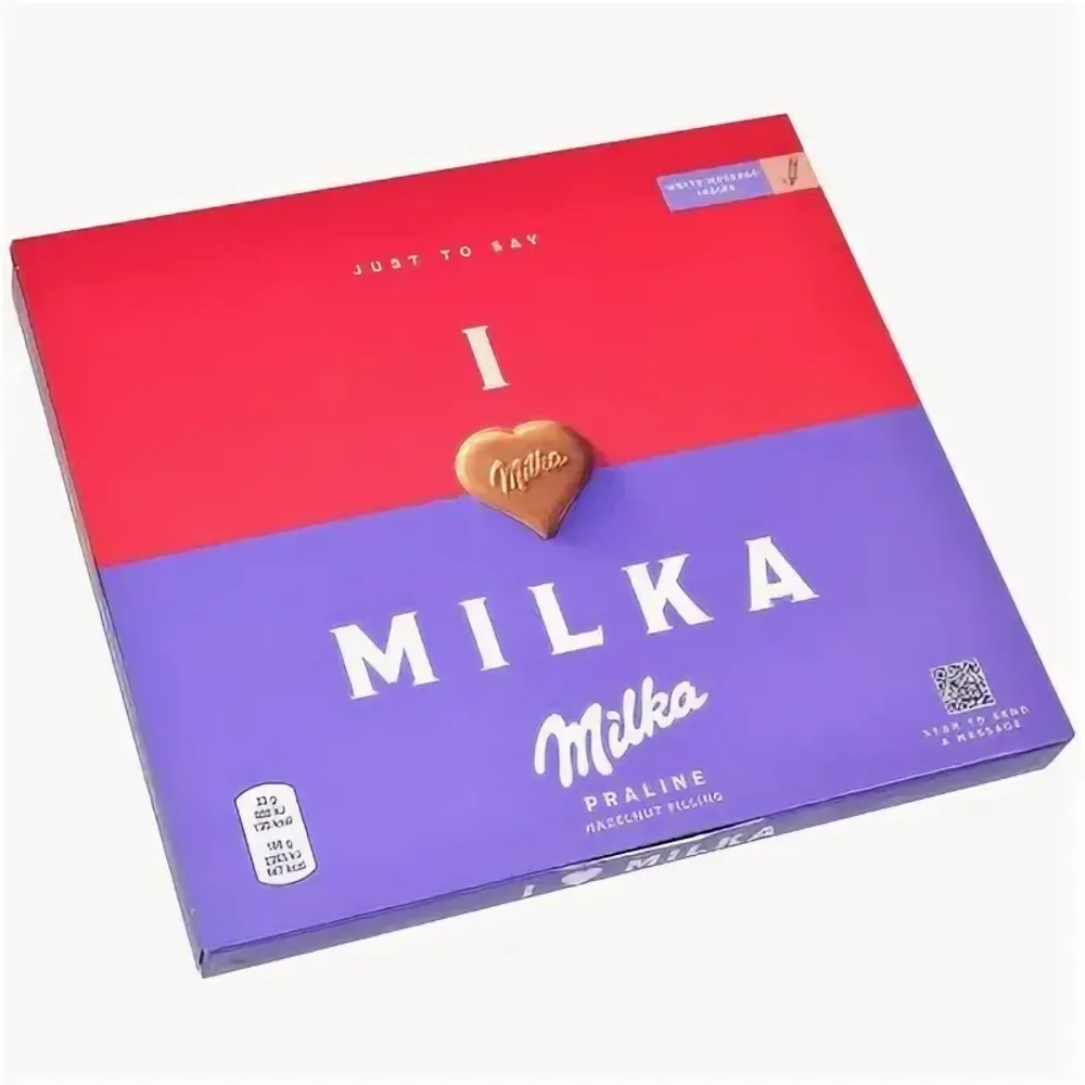 MILKA шок конфеты 110гр All The Best Шоколадный десерт (10) 8707