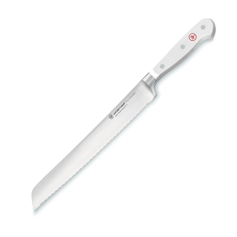 Нож кухонный для хлеба 23см Wuesthof White Classic
