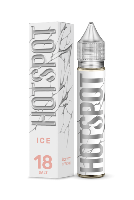 Hotspot Ice Salt 30 мл - Ледяной Йогурт Персик (18 мг)