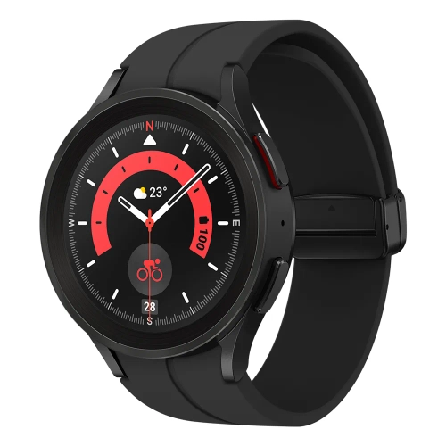 Умные часы Samsung Galaxy Watch 5 Pro 45mm, Black Titanium (Черный)