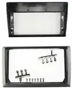 Магнитола для Nissan Tiida 2004-2013 (правый руль), Tiida Latio 2004-2012 (рамка графитовая) - Teyes LUX ONE ROUND монитор 12.3" 2K QLED на Android 10, Быстрая, CarPlay, 4G SIM-слот