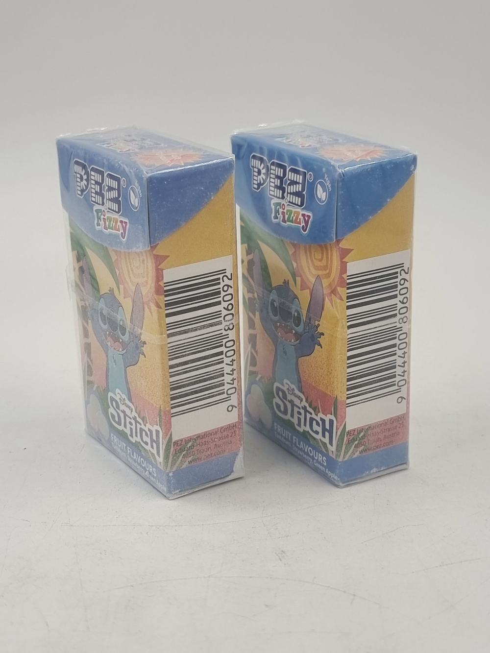 Конфеты PEZ Fizzy, фруктовые, (2х30) 60 г (Австрия)