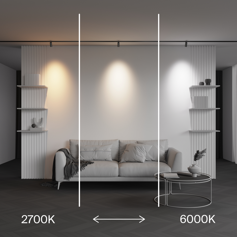 Трековый светодиодный светильник Maytoni Exility X Focus Led TR243-4-5WTW-DSZ-B